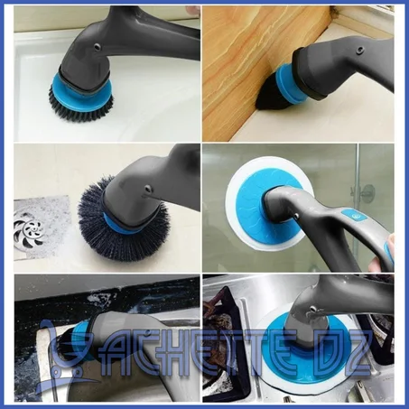 HURRICAN MUSCLE SCRUBBRR  الفرشاة الأوتوماتيكية القابلة للشحن