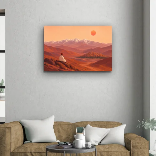 Morocco Atlas Sunset