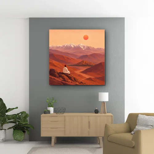 Morocco Atlas Sunset