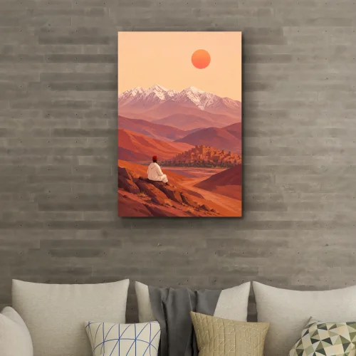 Morocco Atlas Sunset