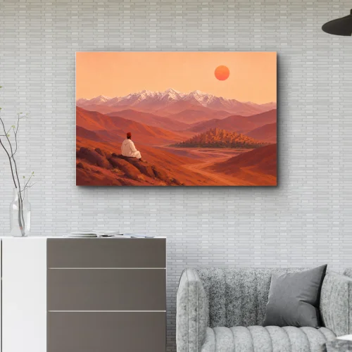 Morocco Atlas Sunset