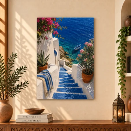 Steps to the beach