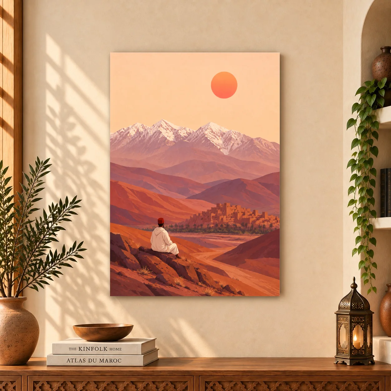 Morocco Atlas Sunset