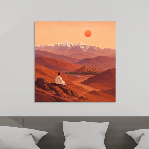 Morocco Atlas Sunset