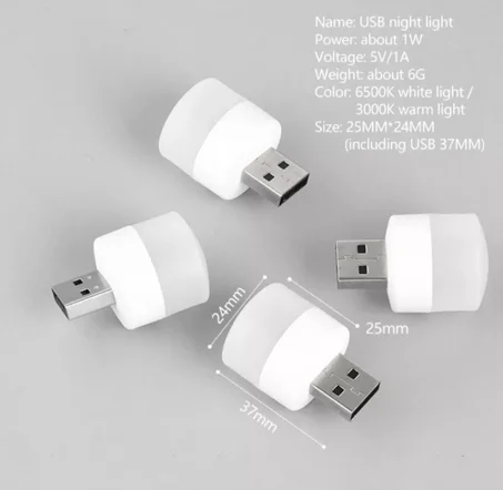 Mini lampes de lecture USB à LED blanche, 5V, économie d’énergie, éclairage de Protection des yeux
