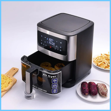 مقلاة هوائية صحية بدون زيت بسعة 10,5 لتر Flaider air fryer