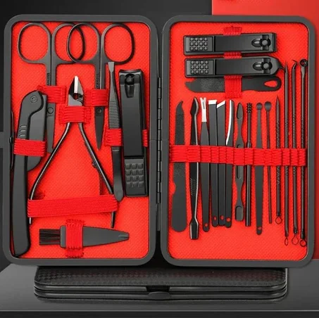 Kit de Manucure & Pédicure 24 pièces