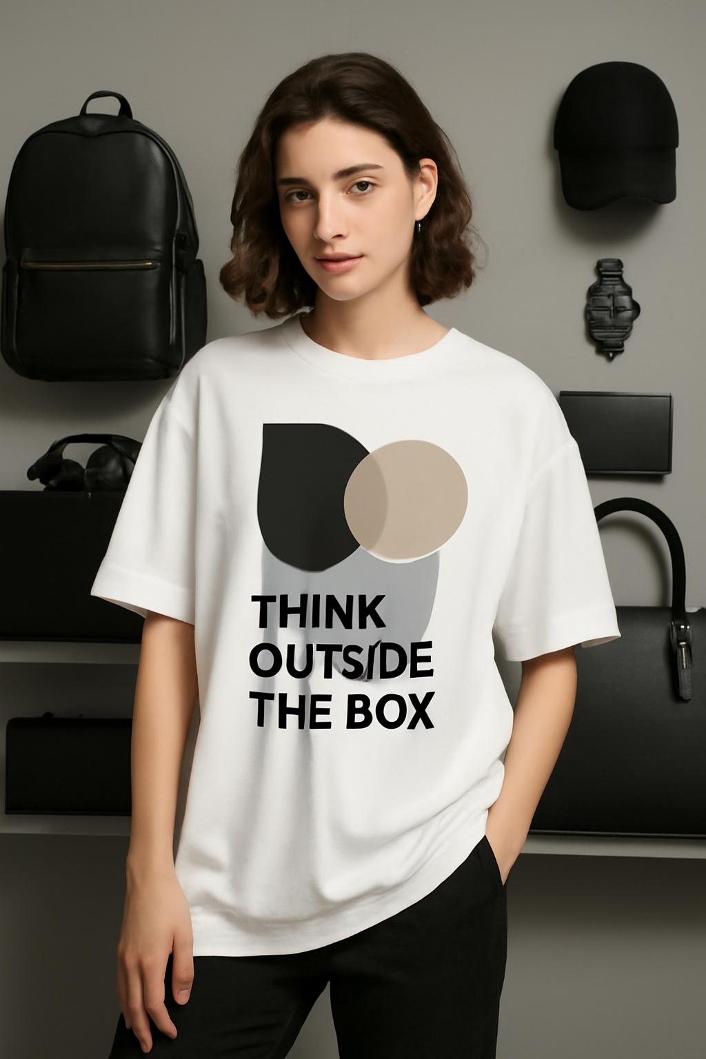 TSHIRT THINK OUT THE BOX