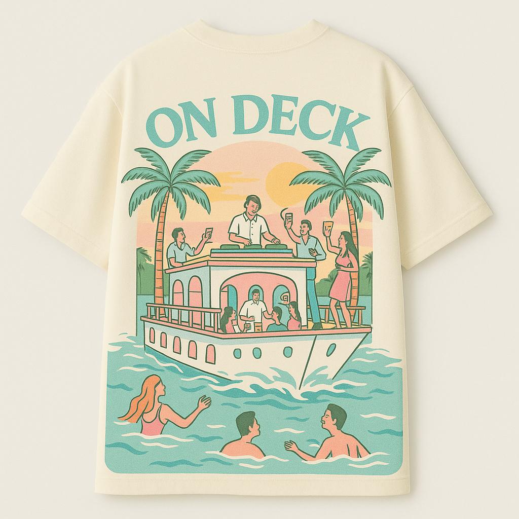 TSHRIT ON DECK (SUMMER)