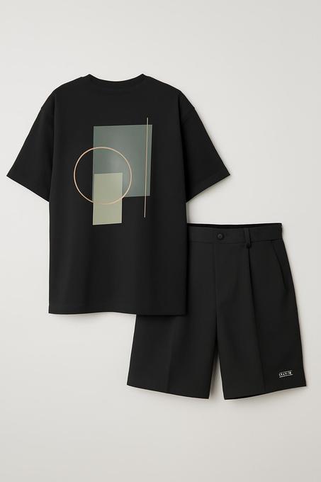 SHORT AND TSHIRT DESIGNED
