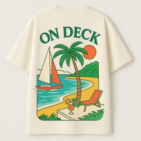 TSHRIT ON DECK (SUMMER)