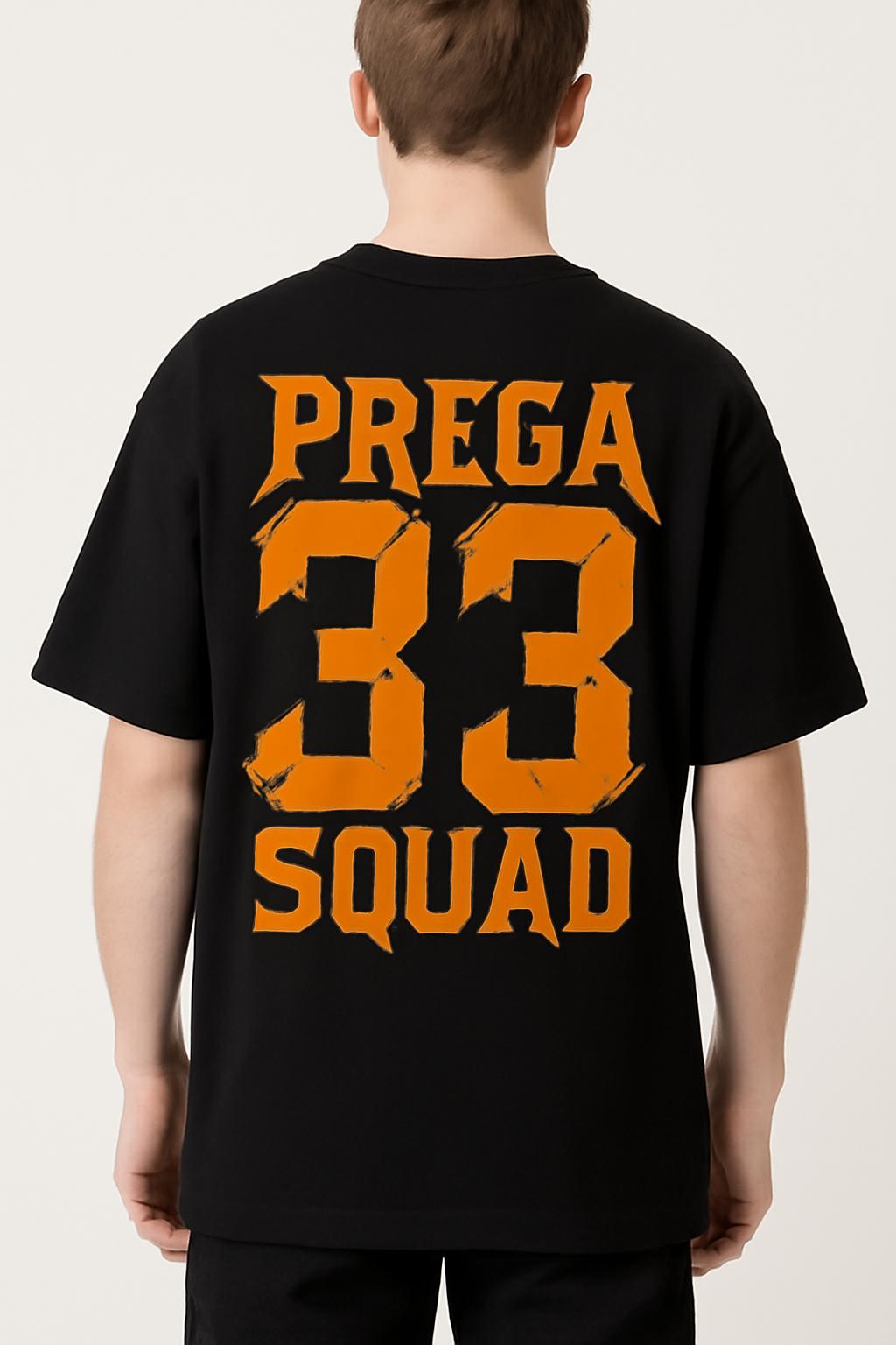 PREGA SQUAD BLACK SATAN OVERSIZE PREMIUM TSHIRTS