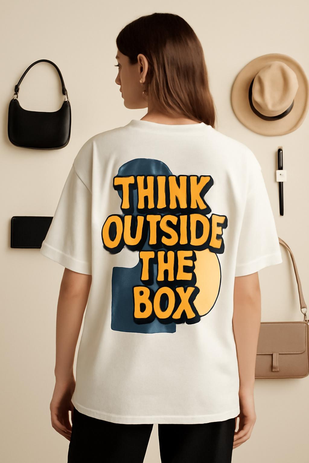 TSHIRT THINK OUT THE BOX