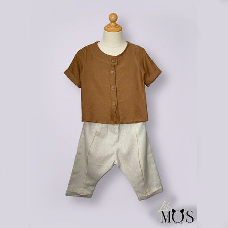 Ensemble en Lin Chic