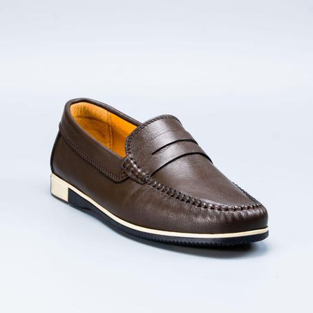 ref 01 Mocassins en Cuir Véritable (4 Couleurs)