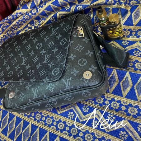 Sacs homme luxe en cuir et toile