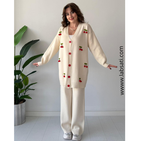 🍒Ensemble de tricots cerise🍒