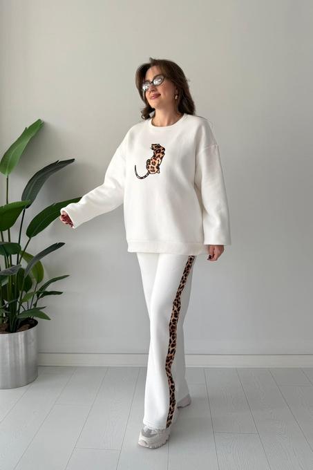 Ensemble Montoné 2 Pièces avec Motif Nmar