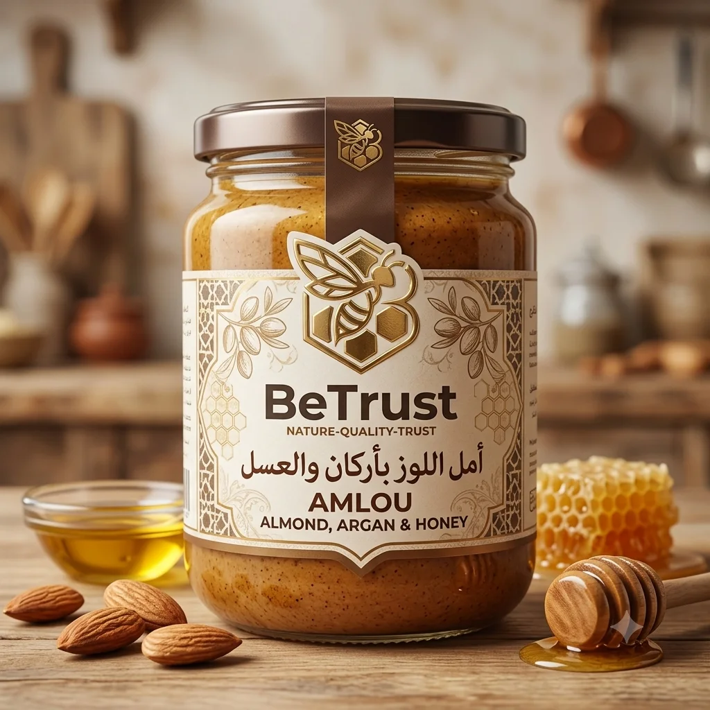 أملو اللوز بزيت الأركان والعسل