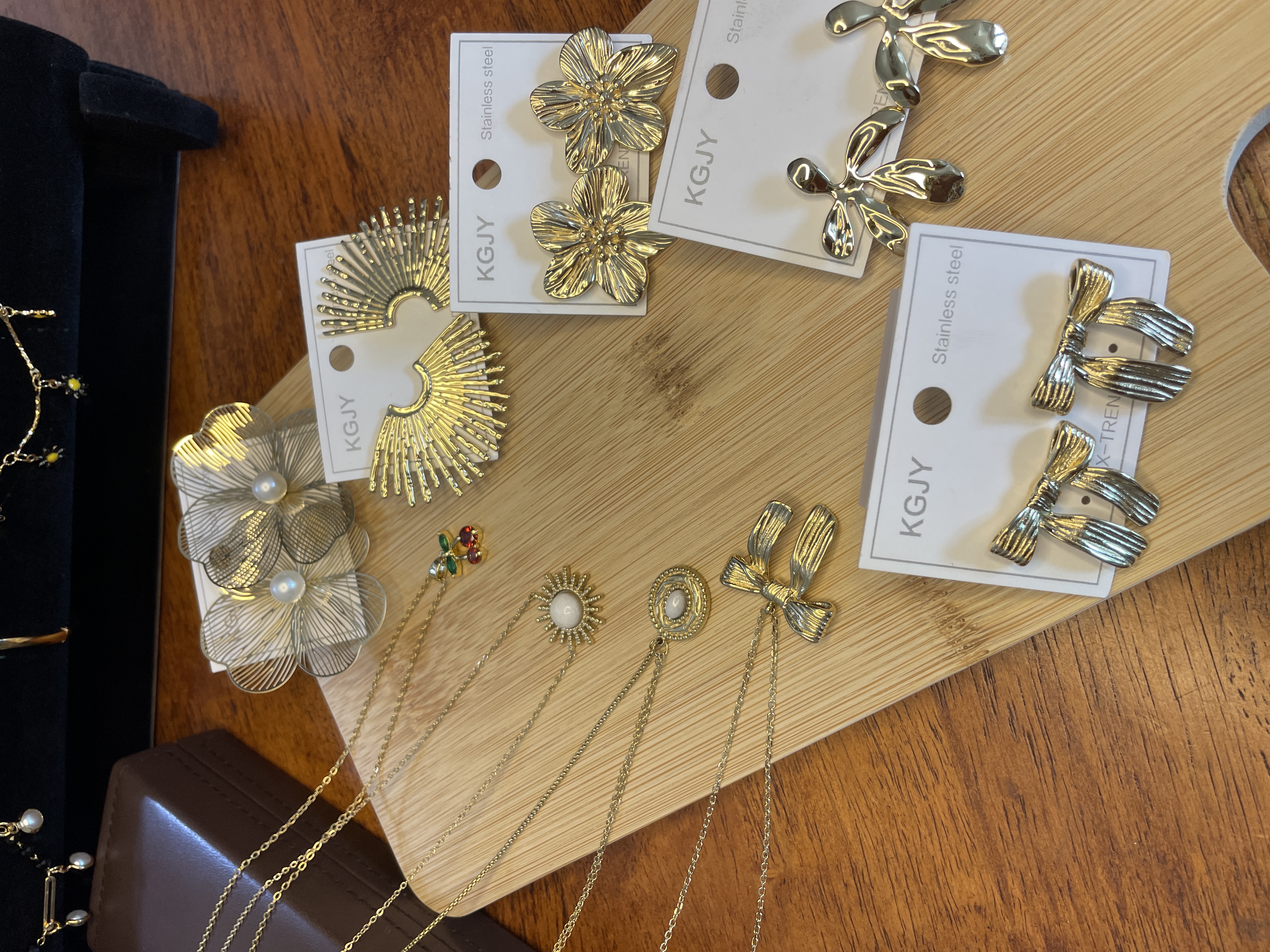 Boucles fleurs