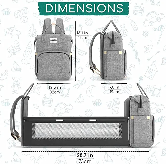 شنطه البيبي السرير - Portable bag bed