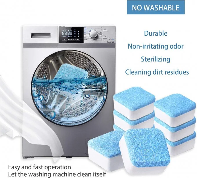 أقراص تنظيف وتعقيم الغسالات