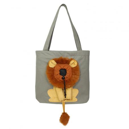 حقيبة للحيوانات الأليفة - Lion-Shaped Pet Bag