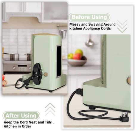 منظم الأسلاك والكابلات السيلكون اللاصق