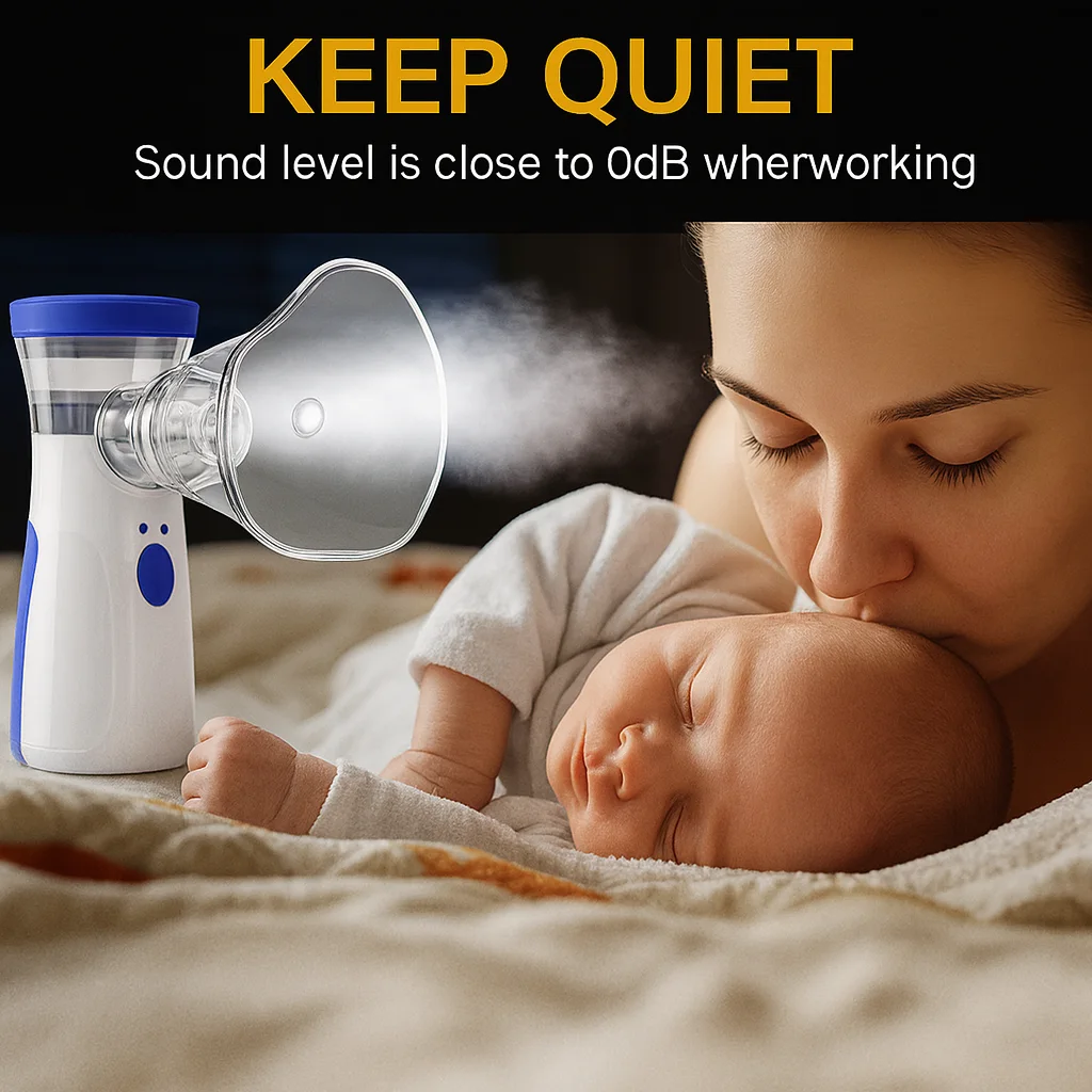 مرطّب التنفس المحمول -  MeshBreath Nebulizer Portable