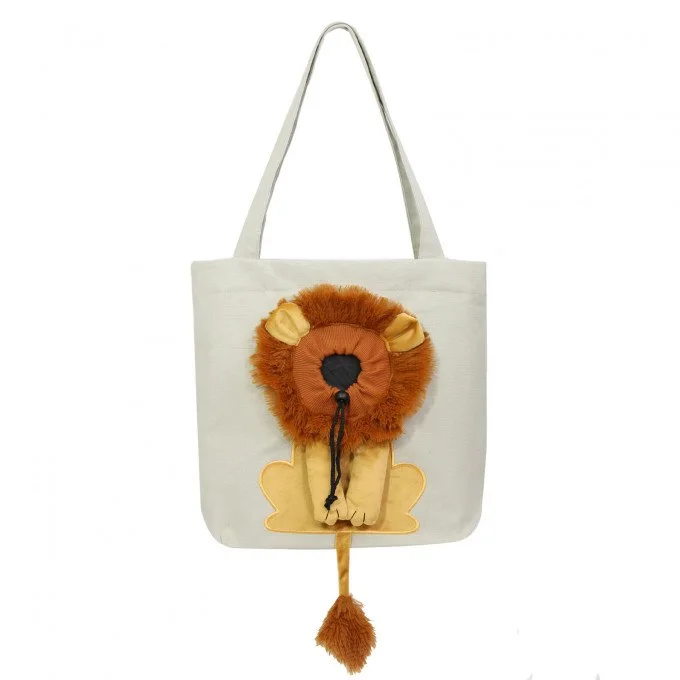 حقيبة للحيوانات الأليفة - Lion-Shaped Pet Bag