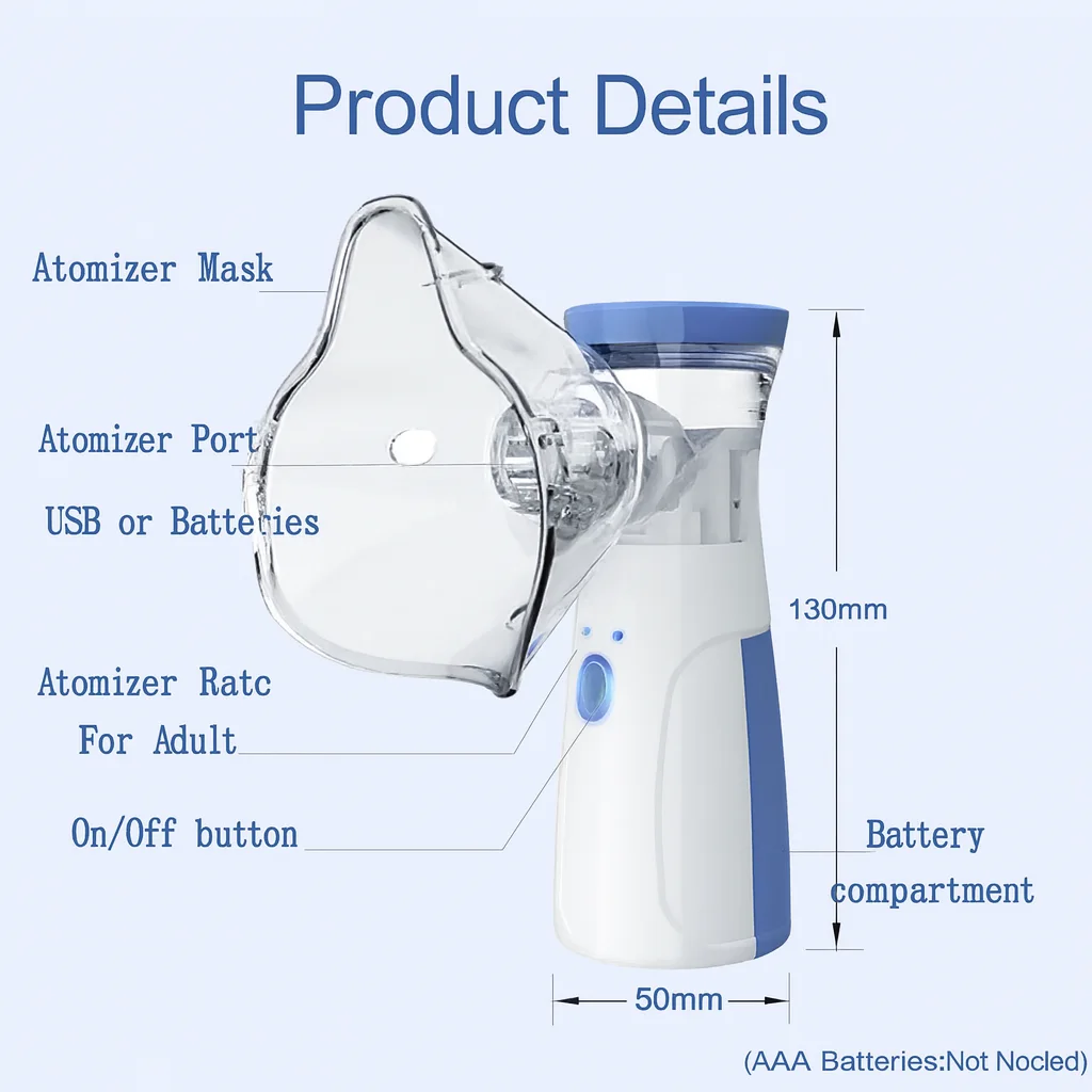 مرطّب التنفس المحمول -  MeshBreath Nebulizer Portable