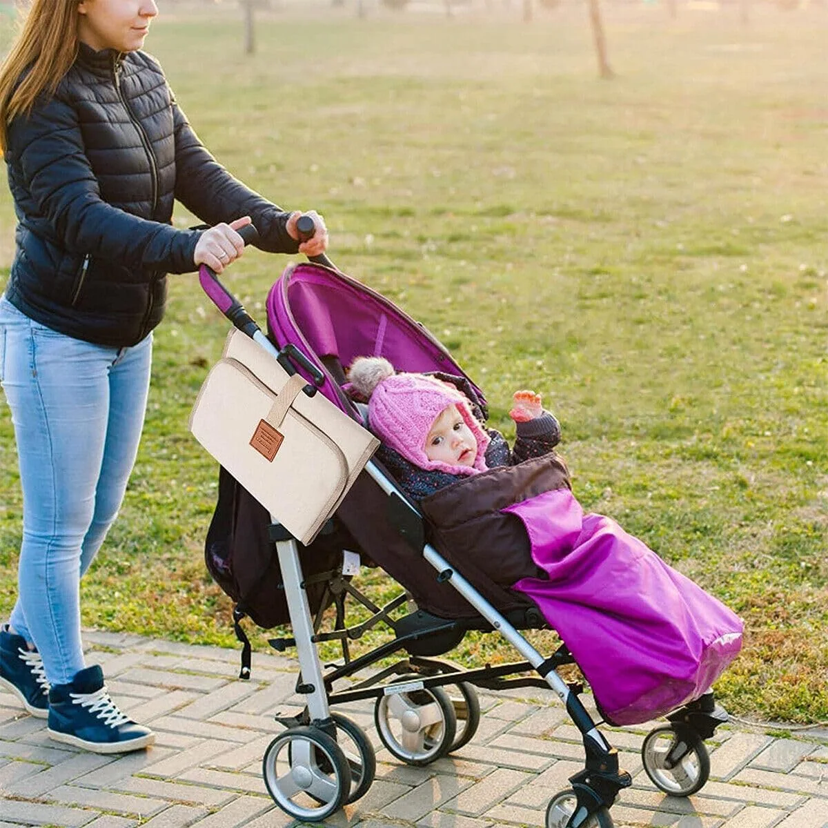 مفرش تغيير الحفاضات للاطفال