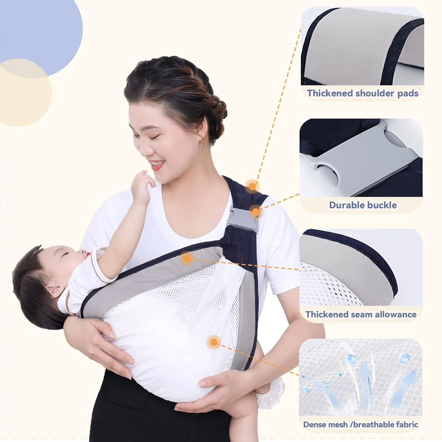 Baby Sling - حمالة الأطفال الصحية