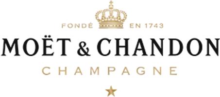 Bouteilles de Moët champagne