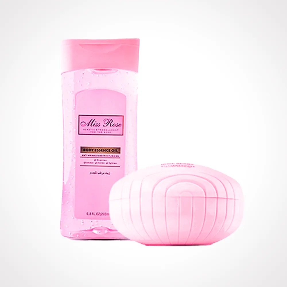 Rose Berry Powder & Oil Pack / باك بودرة وزيت روز بيري