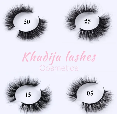 Les faux cils en vison 3D