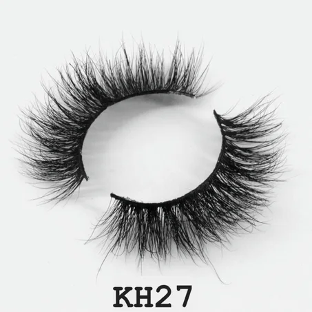 Faux cils en vison 3D naturel + Pince et brosse à cils