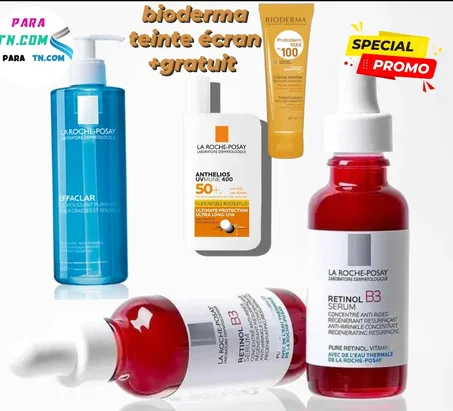 Pack b3 et ANTHELIOS FLUIDE TEINTE Gel 400Ml BIODERMA Ecran T eintée