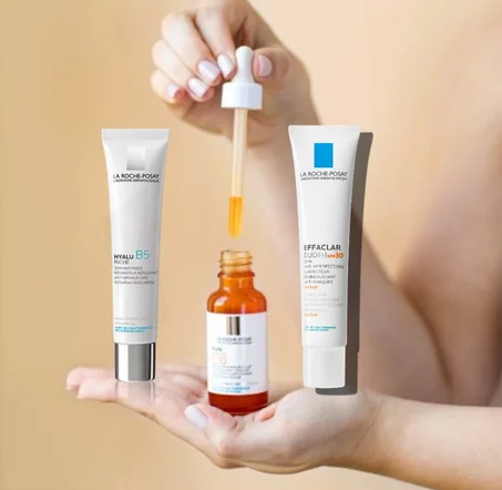 HYALU B5 CRÈME et ANTHELIOS ÉCRAN SOLAIRE et Duo+ REF1312