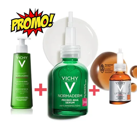 VICHY LIFTACTIV  + Sérum  NORMADERM  + VICHY NORMADERM  Gel  400ML REF467