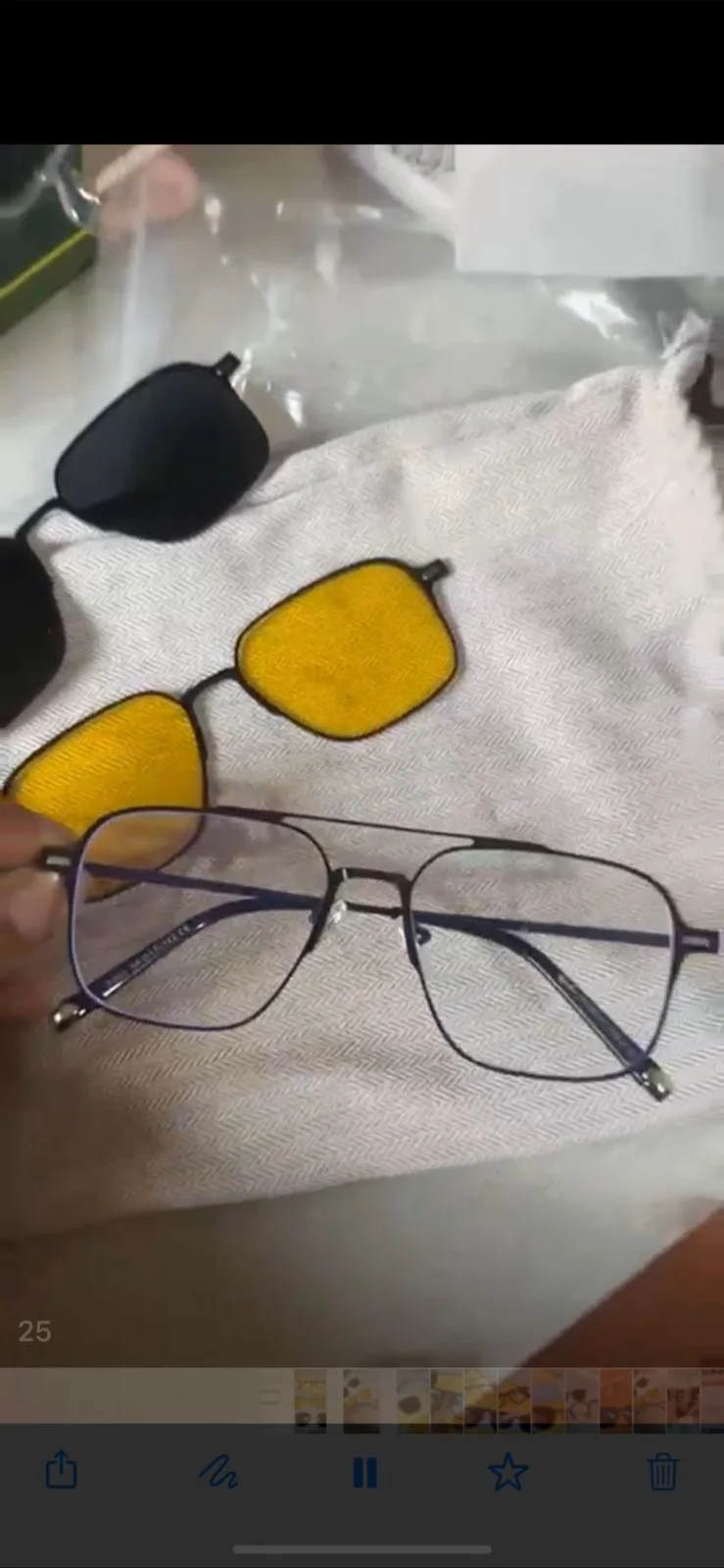 👓 نظارات 3 فـ 1 مغناطيسية – ستايل مختلف فثواني