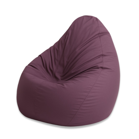 Pouf bean bag mauve