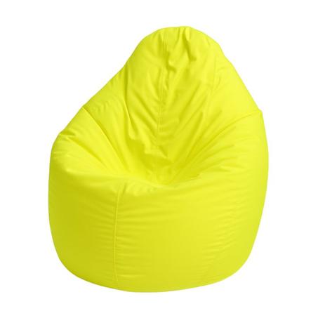 Pouf bean bag  jaune fluo