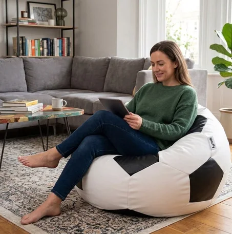 Pouf Ballon de Football