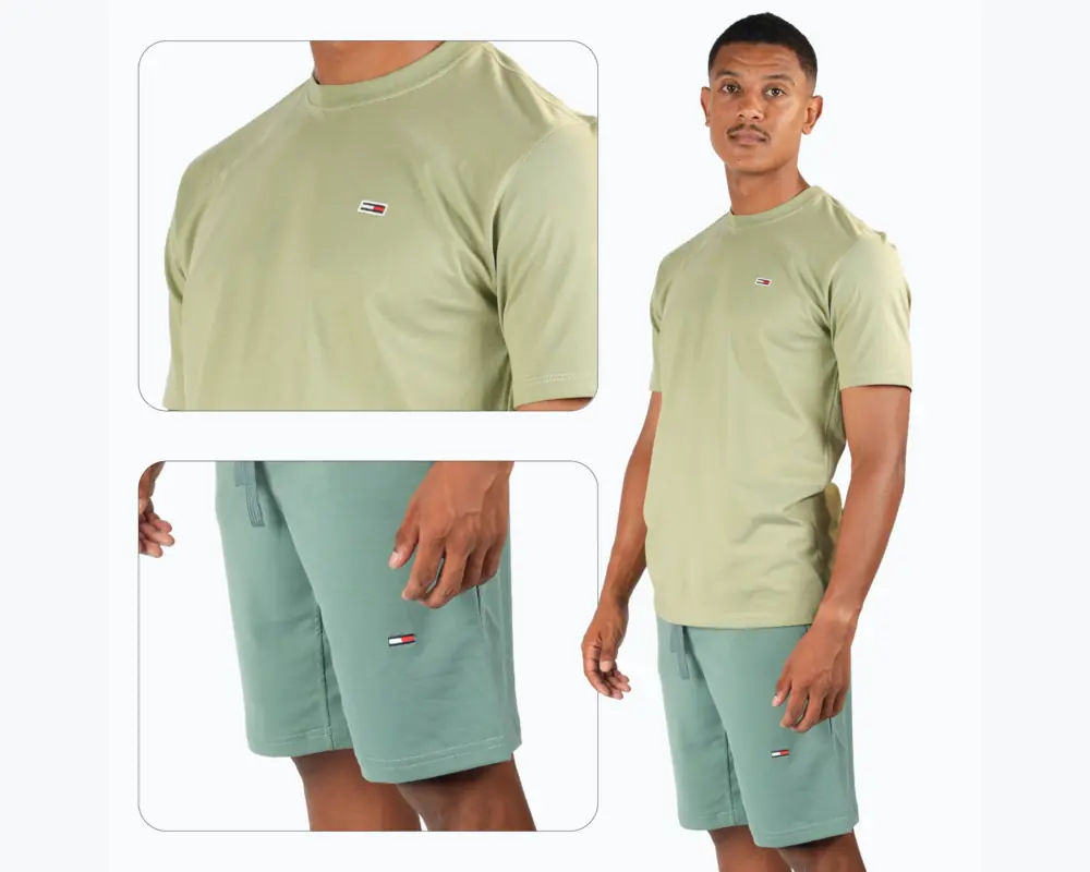 Ensemble Te-Shirt Et Short Tommy Essentia MultiColor