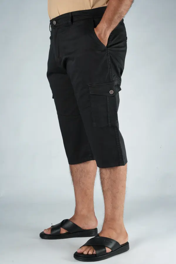 Packs de 3 Pantacourt Massimo Dutti En Toile Léger Ref-PM66251J ( Vert Royale + Beige + Noir )