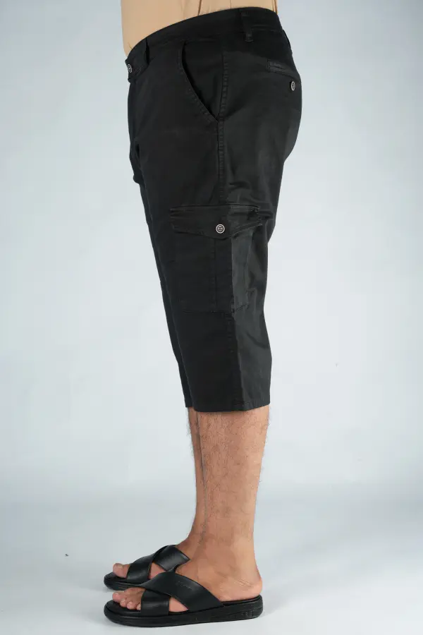 Packs de 3 Pantacourt Massimo Dutti En Toile Léger Ref-PM66251J ( Vert Royale + Beige + Noir )