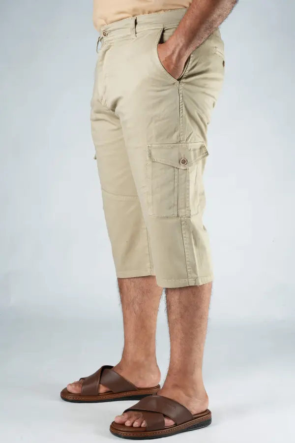 Packs de 3 Pantacourt Massimo Dutti En Toile Léger Ref-PM66251J ( Vert Royale + Beige + Noir )