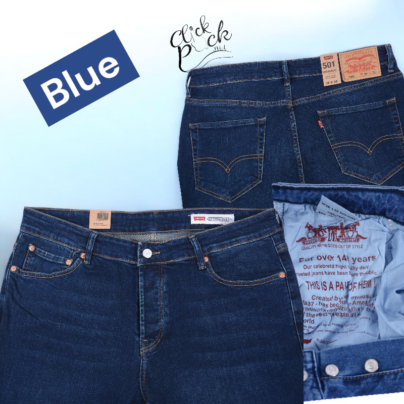 pack de 3 jeans Levi's coupe Normal  ( Noir + Bleu + Gris )