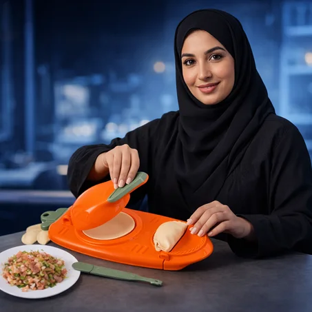 قالب رافيولي يدوي عملي